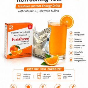 FRESHZEE  ENERGY POWDER (Orange Flavour)